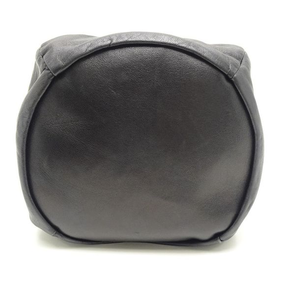 Chanel Drawstring Bag Handbag Lambskin Black - Picture 5 of 8